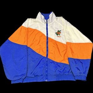 Vintage University of Florida Gators Windbreaker Jacket Red Oak Size Large.